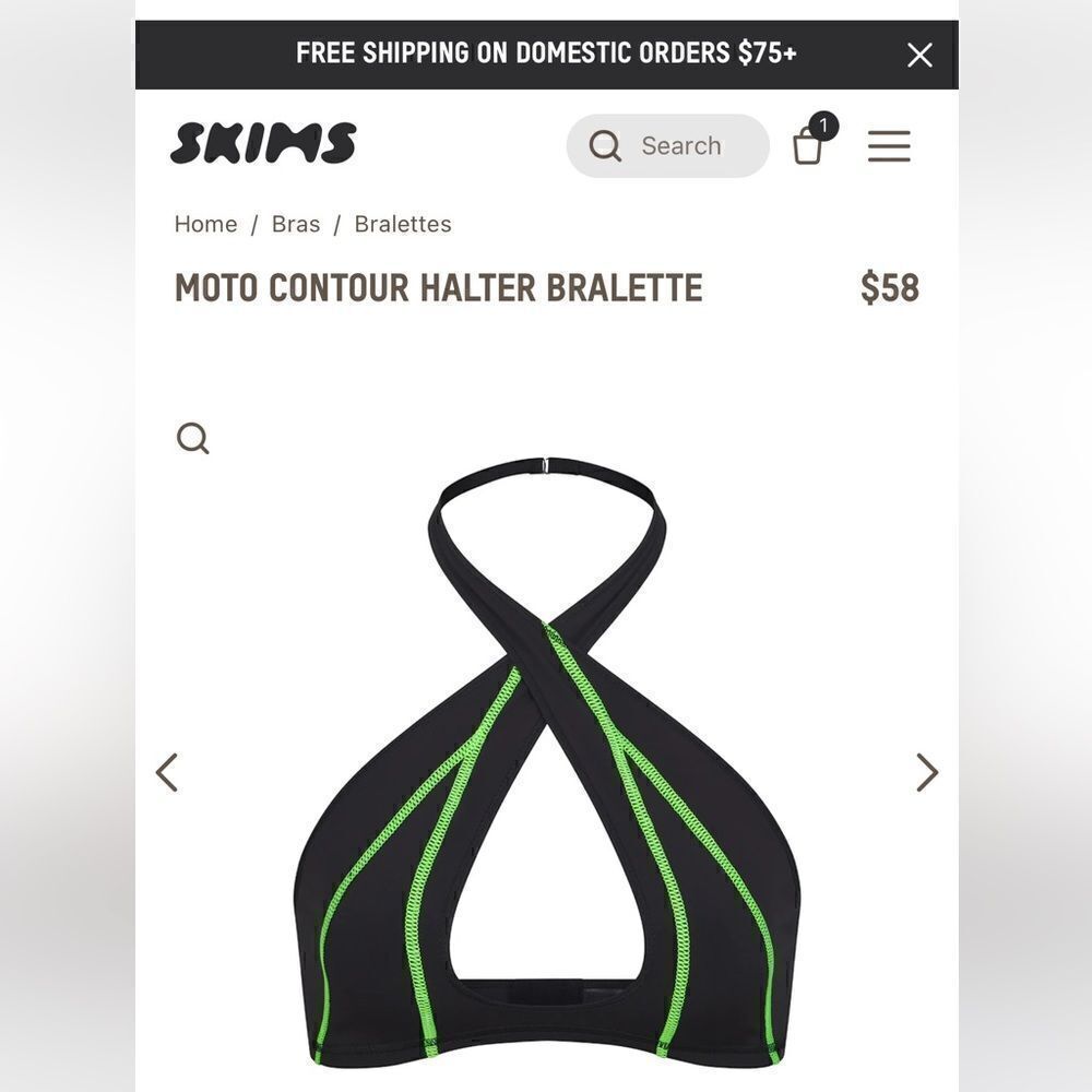 COPY - Skims moto contour bralette - Picture 1 of 1